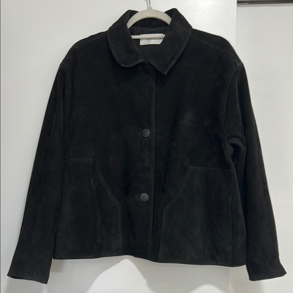 Renggli black suede jacket - size S